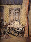 Edouard Vuillard Indoor rocking chair Germany oil painting artist